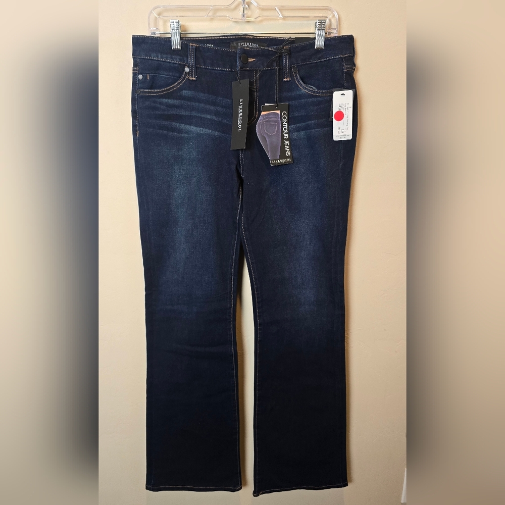 Liverpool Jeans Company Women's Deep Indigo Boot Cut NWT